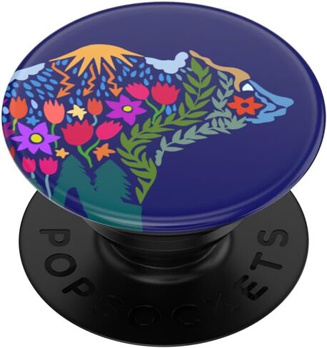 ​​​​PopSockets Phone Grip with Expanding Kickstand - Indigo Blooms in Saudi Arabia