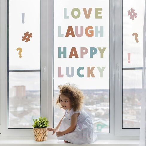48 Sheets Bulletin Board Stickers - 2.5 Inch Large Vinyl Letter Alphabet Stickers - Self Adhesive ABC Letters for Poster Board, Mailbox, Crafts, Classroom, Window, Door Decorations (Colorful) in Saudi Arabia