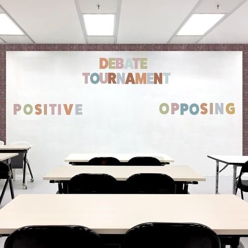 48 Sheets Bulletin Board Stickers - 2.5 Inch Large Vinyl Letter Alphabet Stickers - Self Adhesive ABC Letters for Poster Board, Mailbox, Crafts, Classroom, Window, Door Decorations (Colorful) in Saudi Arabia