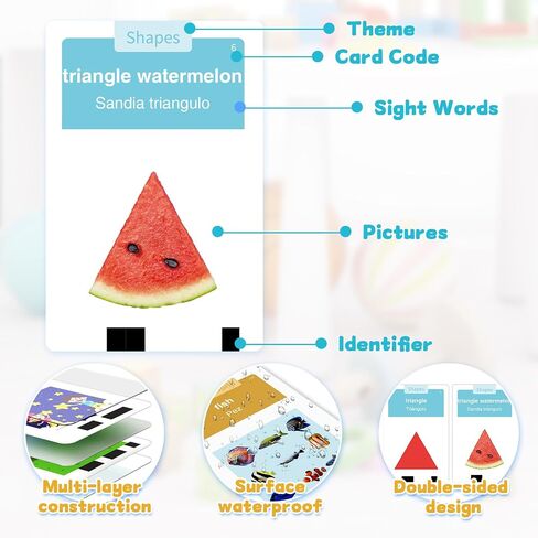 بطاقات فلاش صوتية للأطفال الصغار ، مطابقة لعبة Letter Learning Dear in Kuwait