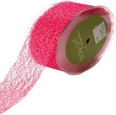 May Arts 1-1/2-Inch Wide Ribbon, Olive Net in Saudi Arabia