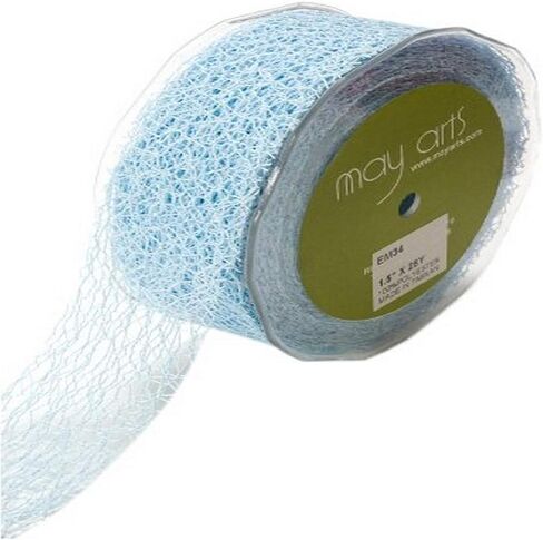 May Arts 1-1/2-Inch Wide Ribbon, Olive Net in Saudi Arabia