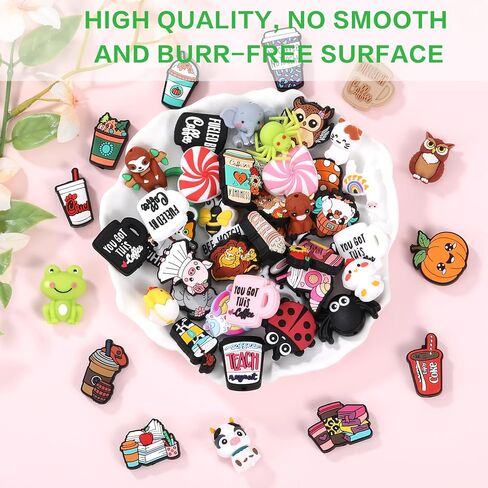 12Pcs 3D Silicone Beads Bulk Silicone Beads Animal Silicone Beads Silicone Pen Beads for DIY Keychain Beaded Pen Jewelry Making(Highland Cattle) in Saudi Arabia