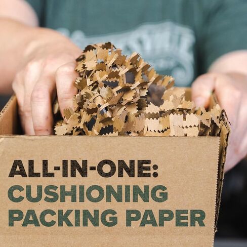 غلاف واقية من قفل وسادة سكوتش ، 12 بوصة × 30 قدمًا ، يحل محل الفقاعة البلاستيكية والوسائد والتوافق لتأمين وحماية حل التعبئة والتغليف المستدام للتعبئة والشحن والتحرك ، in Kuwait