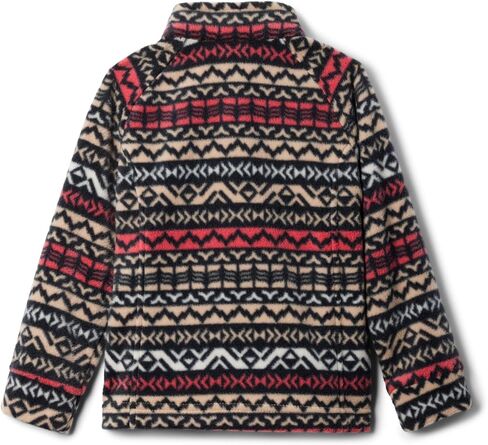 Columbia Youth Girls Benton Springs II Printed Fleece, Hot Coral Hinterland, Medium in Saudi Arabia