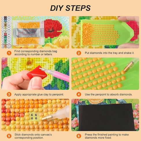 WSLWXSHM مجموعات الطلاء الماس للبالغين ، وجولة الكلب الكامل الحفر مجموعات فن الماس ، 5D DIY الطلاء مع الحرف الماس لهدايا تزيين الجدار المنزلي 12 × 16 بوصة حيوان in Kuwait