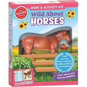 KLUTZ Wild About Horses Craft & Activity Kit Medium