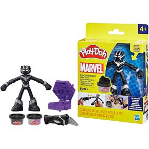 Play-Doh Marvel Spider-Man Thwip Squisher Set with Bendy Action Figure, Imagination Toys for 4 Year Old Boys and Girls and Up