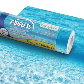 Fadeless Bulletin Board Paper, Fade-Resistant Paper for Classroom Decor, 48" x 12’, Under the Sea, 1 Roll