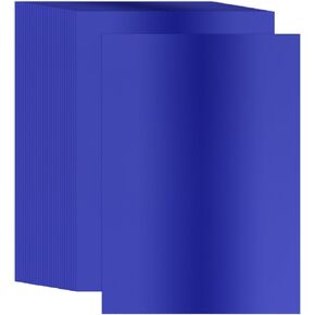 PATIKIL 8.5x11 Inch Metallic Cardstock Paper, 30 Pcs A4 250GSM Foil Mirror Finish Card Stock Board Sheet for Crafting Wedding Decoration Invitations Art DIY, Blue