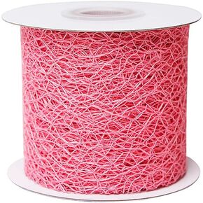 Christmas Burlap Ribbon Rolls 2-1/2 Inch Wired Plaid Wrapping Ribbon Wired Edge Ribbon Xmas Decorative Ribbon for Wreath Bow Gift Decor 10 Yards (063-K-3)