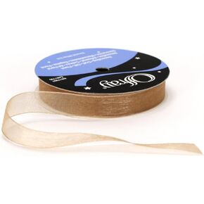 Berwick Offray LLC 978771 Simply Sheer Asiana Ribbon -5/8" W X 25 yd - Blue Mist Ribbon