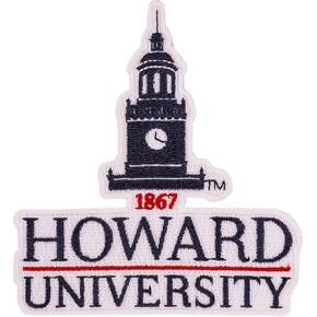 Desert Cactus Howard University Bison HU Embroidered Patches Applique Sew or Iron On Blazer Jacket Bag (Patch G)