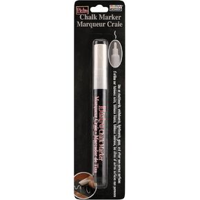 Uchida of America 482-C-0 Fine Point Bistro Window Chalk Marker, White (Pack of 1)