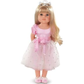 Gotz Hannah Princess 19.5" Blonde Poseable Doll with Blue Eyes and Additional Outfit