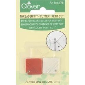 Clover Needlecrafts Petite Needle Threader and Cutter 2 Pack 478 (3-Pack)3