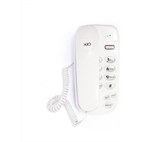 Old Style Wall Phone-Freely Adjust The Volume Landline Phone, Classic Retro Design Landline Phones for Home, Wall Phones for Landline, Suitable for Living Room, School, Home, Office(Red)