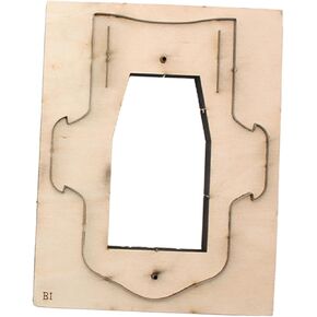 MYCENSE Card Bag Templates Leather Cutting Dies Wood Leather Craft Leather Cutter Mold Steel Rule Making Stencil Leather Wallet Template Fittings