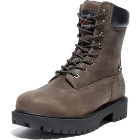 Timberland PRO Men's Direct Attach 8 Inch Soft Toe Insulated Waterproof Industrial Work Boot, Marigold-2024 New, 10