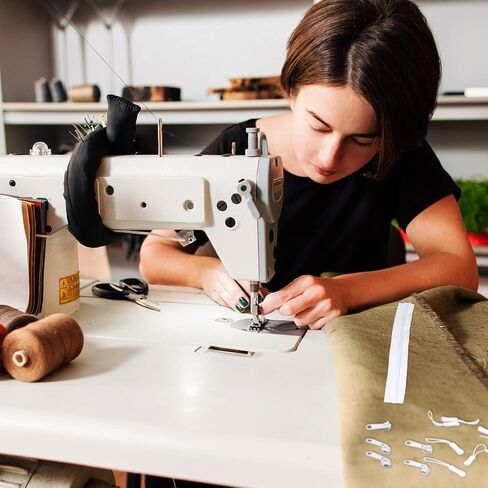 Juexica 10 ياردة #5 السوستة من نايلون أبيض مع 30 قطعة منزلقات 30 سحاب يسحب لاستبدال الخياطة DIY خياطة خياطة كيس الحرف نسيج المنزل in Kuwait
