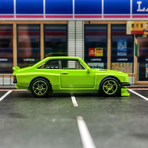 1/64 Wheels Front Small Rear Big with Rubber Tires for 1:64 Diecast Model Cars,Sporty,Muscle Vehicles,Miniature Modified Parts 4 Types in 1 Box (Electroplate Gold) in Saudi Arabia