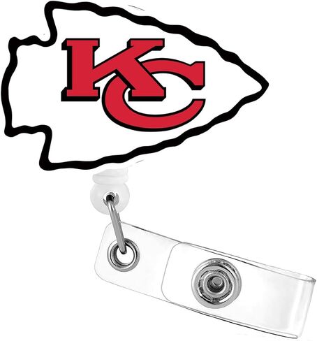 Retractable Badge Reel Holder for Chiefs with ID Clip for Nurse, Teacher, Doctor, Medical Assistant, Office Worker in Saudi Arabia