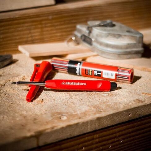 Hultafors Tools Dry Marker & Refill Blister Pack HDM STRT - Graphite, Red & Yellow in Saudi Arabia