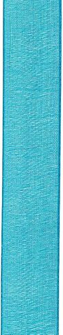 Berwick Offray LLC 978771 Simply Sheer Asiana Ribbon -5/8" W X 25 yd - Blue Mist Ribbon in Kuwait