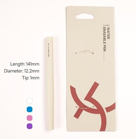 New White Water Erasable Marking Pen for Fabric, Smooth Touch Disappearing Ink Marker, Fabric Embroidery Pen, Water Soluble Tool for Quilting, Sewing, DIY Crafts in Saudi Arabia