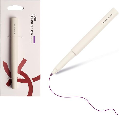 New White Water Erasable Marking Pen for Fabric, Smooth Touch Disappearing Ink Marker, Fabric Embroidery Pen, Water Soluble Tool for Quilting, Sewing, DIY Crafts in Saudi Arabia
