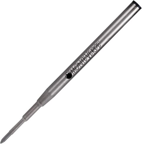 Monteverde USA Capless Gel Rechill لتناسب أقلام Montblanc Point - Medium Point ، Black 2 Count (1Pack) (M432BK) in Kuwait