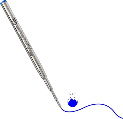 Monteverde USA Capless Gel Rechill لتناسب أقلام Montblanc Point - Medium Point ، Black 2 Count (1Pack) (M432BK) in Kuwait