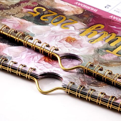 2025-2026 Calendar - Wall Calendar 2025-2026, Jul.2025 - Dec.2026, 12"x17", 2025-2026 Wall Calendar with Twin-Wire Binding + Hanging Hook + Large Ruled Blocks with Julian Dates in Saudi Arabia