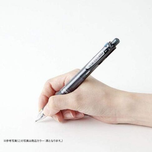 Zebra Multi Function Sarasa 4 Plus S Black/Red/Blue/Green Ink 0.4mm Ballpoint Pen, 0.5mm Mechanical Pencil, Black Body (J4SAS11-BK) in Saudi Arabia
