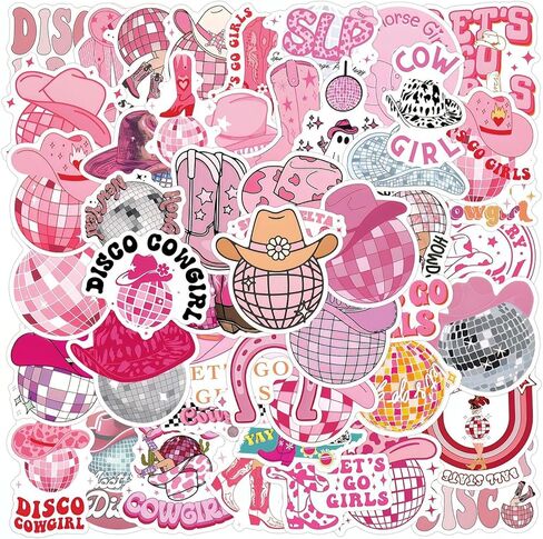 50pcs Cool Neon Stickers, Water Bottle Stickers Waterproof Vinyl Stickers, Stickers for Laptop Skateboard Journal Notesbook Phone Cup Guitar Luggage etc Sticker Pack for Kids Adults Teens in Kuwait