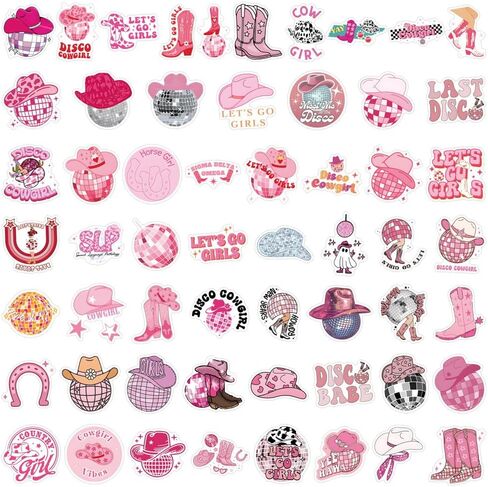 50pcs Cool Neon Stickers, Water Bottle Stickers Waterproof Vinyl Stickers, Stickers for Laptop Skateboard Journal Notesbook Phone Cup Guitar Luggage etc Sticker Pack for Kids Adults Teens in Kuwait