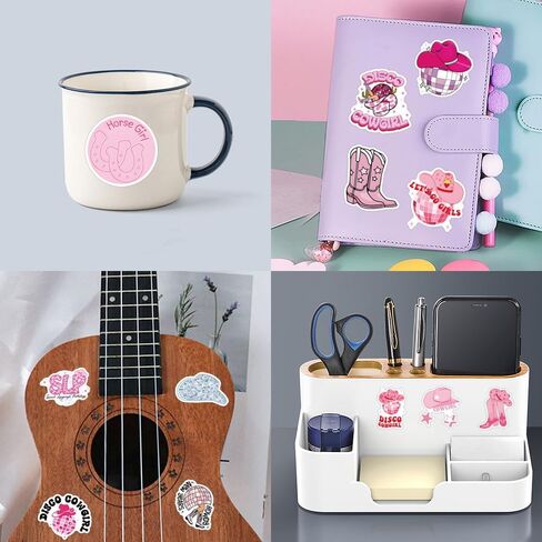 50pcs Cool Neon Stickers, Water Bottle Stickers Waterproof Vinyl Stickers, Stickers for Laptop Skateboard Journal Notesbook Phone Cup Guitar Luggage etc Sticker Pack for Kids Adults Teens in Kuwait