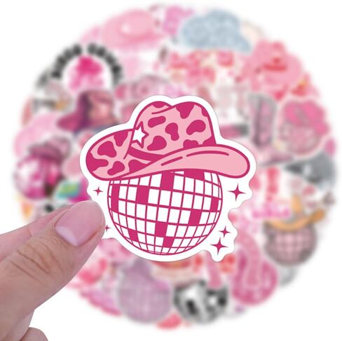 50pcs Cool Neon Stickers, Water Bottle Stickers Waterproof Vinyl Stickers, Stickers for Laptop Skateboard Journal Notesbook Phone Cup Guitar Luggage etc Sticker Pack for Kids Adults Teens in Kuwait