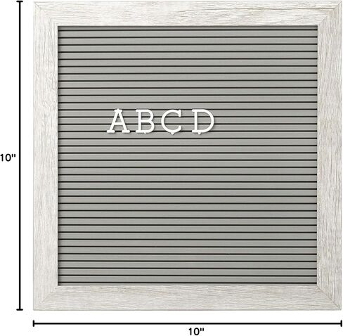 Kate & Milo Letterboard Set, Perfect Message Board for Sharing Back to School Milestones or Baby Announcements, Rustic Nursery, Gray in Saudi Arabia
