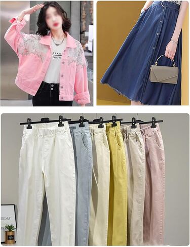 Denim Fabric Sold by Meter for Sewing Quilting 100% Cotton 14 Oz 59"/150cm Wide Non-Stretch for DIY Crafts Apparel Jacket Upholstery Skirt Jeans Decoration(Size:3m,Color:4 red)… in Saudi Arabia