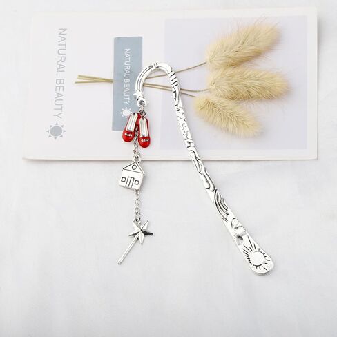 UJIMS Wizard of Dorothy Movie Inspired Gift Ruby Red Slippers Bookmarks for Book Lover Reader OZ Movie Fans Gift for Friend (RedSlippersBookmarks) in Saudi Arabia