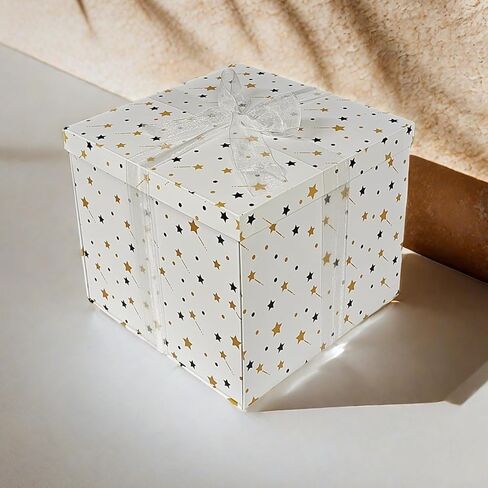 YINUOYOUJIA Large Gift Box 12x12x10Inch,Pink Gift Boxes with Lids for Presents,Cute Box,Birthday Gift Box,Gift Packaging for Valentine's Day,Mother's Day,Christmas,Anniversaries. in Kuwait