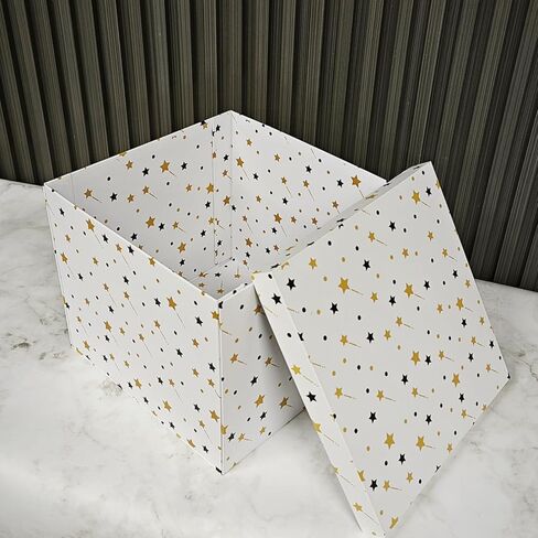 YINUOYOUJIA Large Gift Box 12x12x10Inch,Pink Gift Boxes with Lids for Presents,Cute Box,Birthday Gift Box,Gift Packaging for Valentine's Day,Mother's Day,Christmas,Anniversaries. in Kuwait