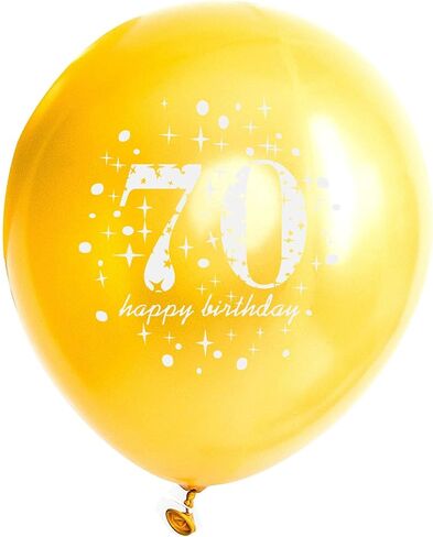 SHUNTAI 100th Birthday Balloons Latex Confetti Balloon Gold and Black 100th Birthday Decorations for Men Women 100 Years Old Anniversary Theme Birthday Party Decor Supplies 15 Pack 12 inch in Kuwait