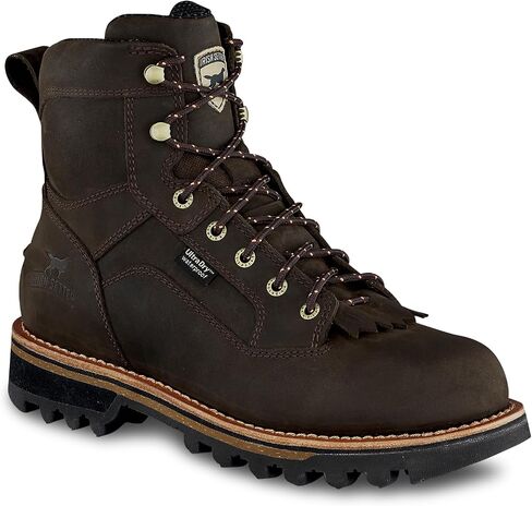 Irish Setter، Trailblazer، للرجال، 7 بوصات، مقاوم للماء، حذاء صيد، بني، 9 EE (عريض) in Kuwait