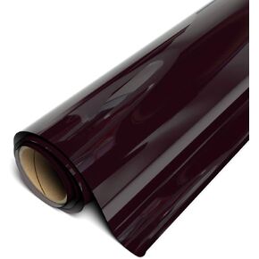 Siser EasyWeed Heat Transfer Vinyl 11.8" x 15ft Roll (Dark Maroon) - Compatible with Siser, Cricut, Silhouette and Other Craft/Professional Cutters - CPSIA Certified