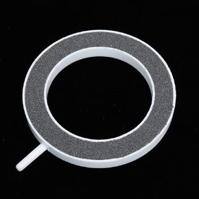 2PCS Aquarium Ring Bubble Stone, Bubble Diffuser Oxygen Plate Aeration Air Stone for Hydroponics Aquarium Fish Pump