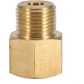 Haofy CO2 Adapter, Brass CO2 Cylinder W21.8 CGA320 Adapter Converter for Aquarium Fish (Type2)