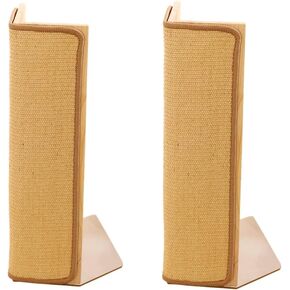 Shengocase 2 pack 24.5 "أريكة طويلة الأريكة الزاوية Cat Scratchal ، Post Scratching ، Post Scratch ، واقي الأريكة ، حصيرة وسادة الخدش القابلة للاستبدال