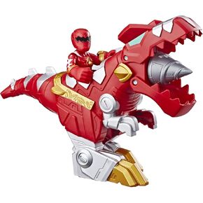Playskool Heroes Power Rangers Red Ranger & T-Rex Zord 2 Pack, 3" Action Figure & Zord Set, Collectible Toys for Kids Ages 3 & Up